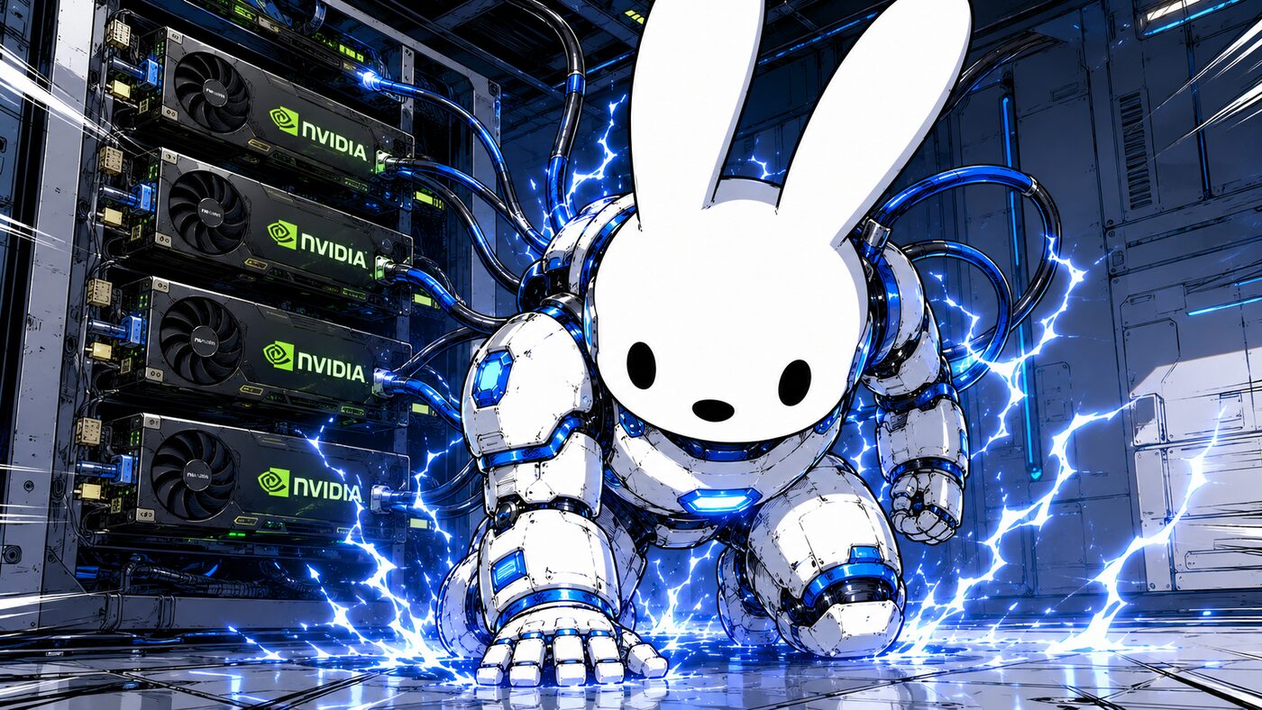 bunnyCompute 去中心化小模型推理网络示意图