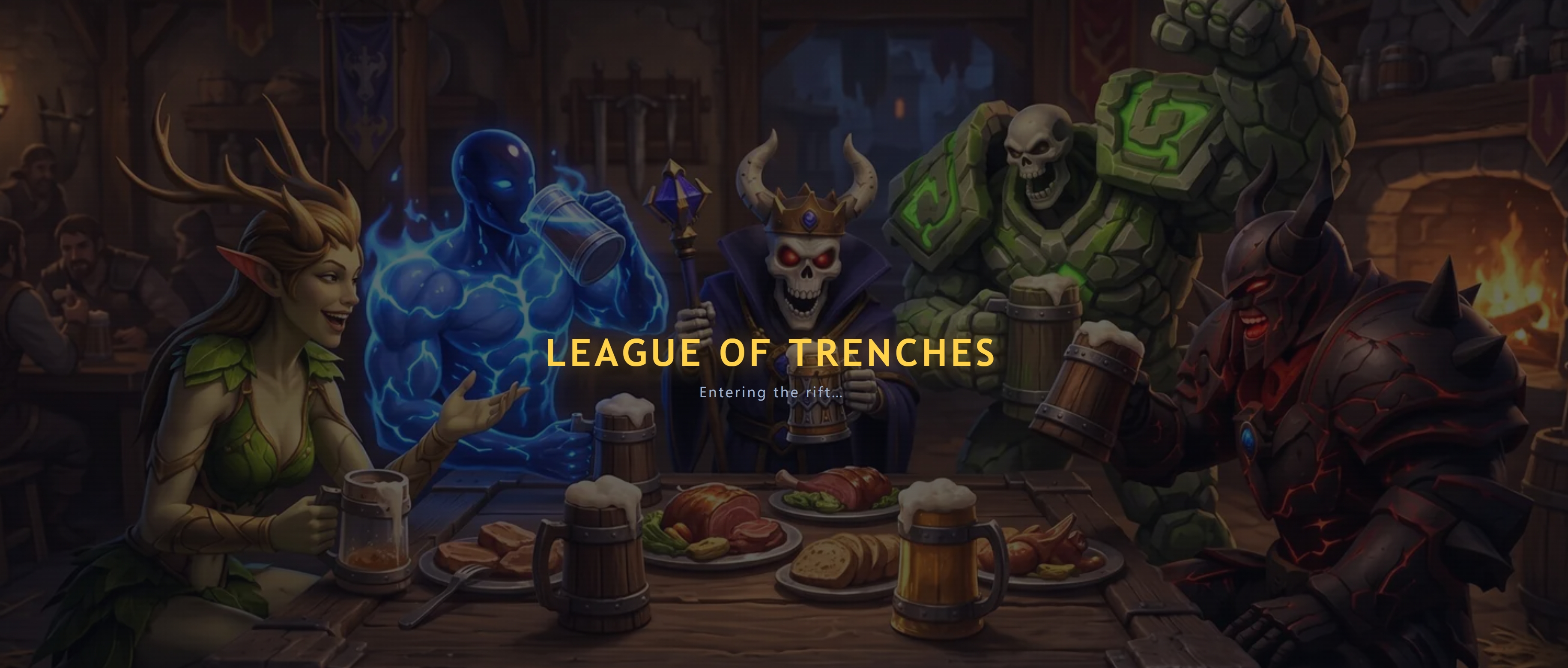 League of Trenches 游戏生态概念图