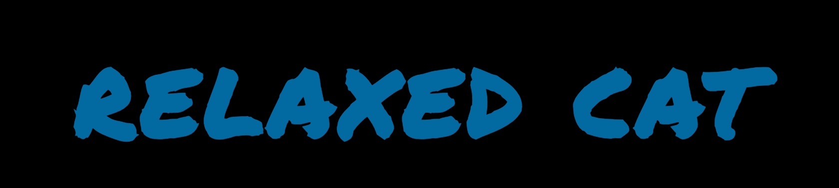 relaxed cat RELAX 迷因配图
